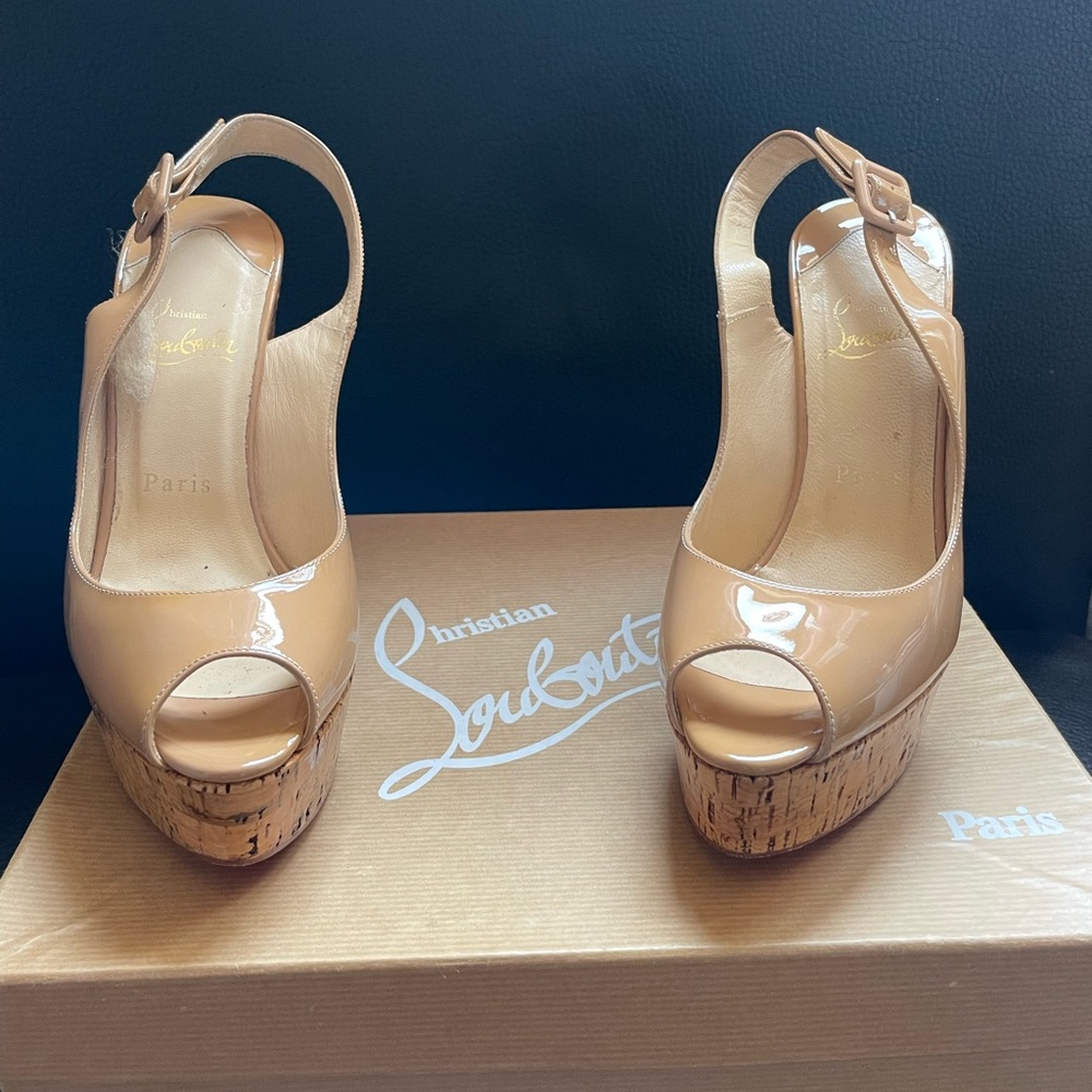 Louboutin Wedged Heels
